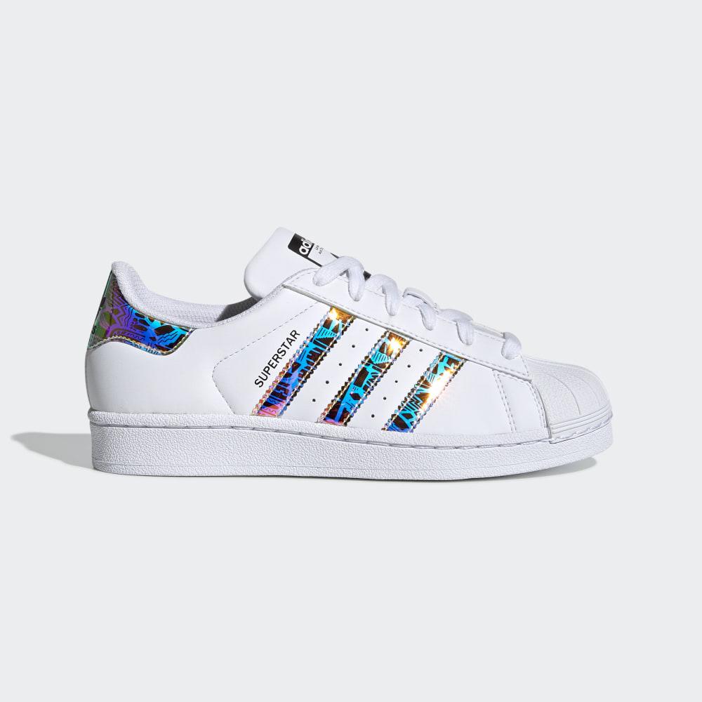 Originals Adidas Superstar Fete Romania - Albi/Negrii EG7958